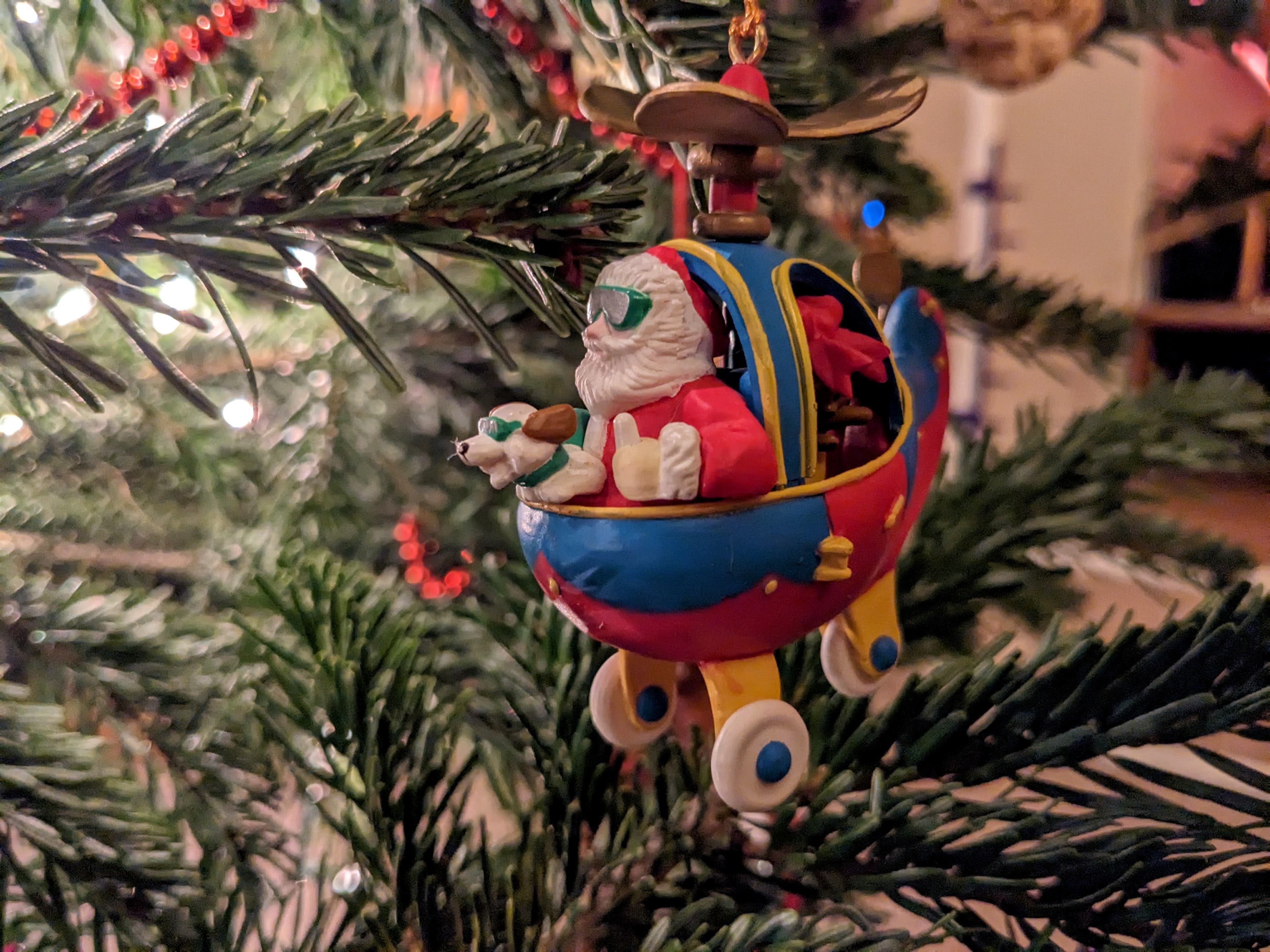 Flying Santa