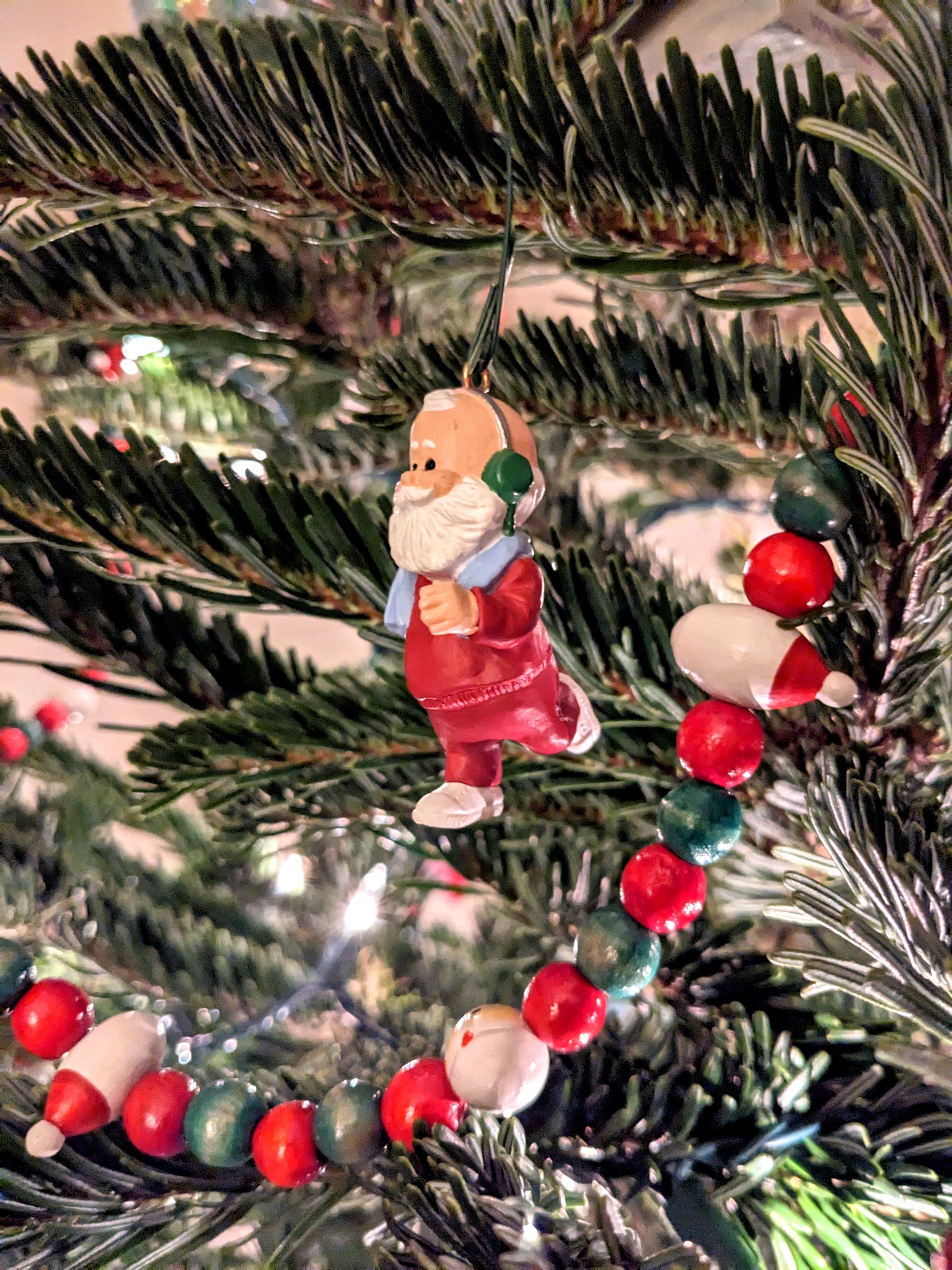 Jogging Santa